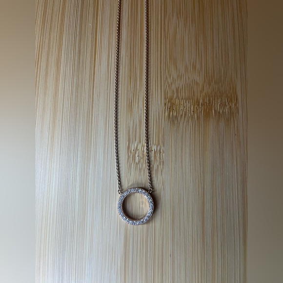 Pandora Circle of Sparkle Necklace - Picture 4 of 4